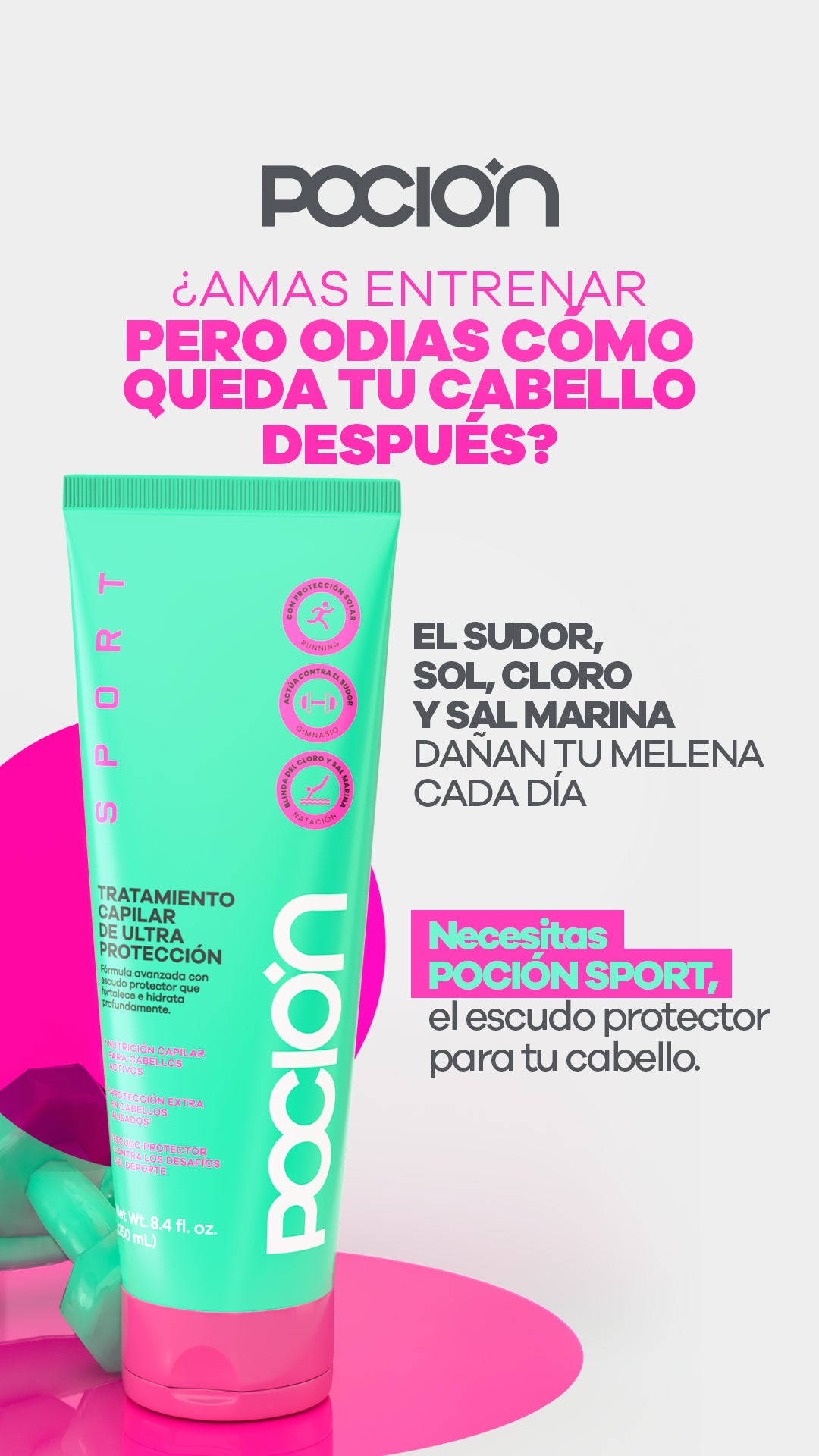 Sport Tratamiento Capilar De ultra Protección La Pocion