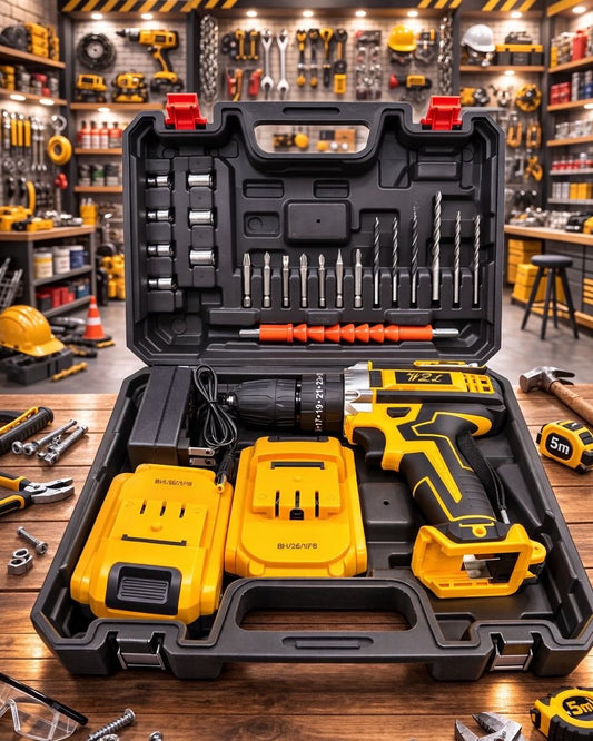 Taladro Inalámbrico 24W Doble Batería