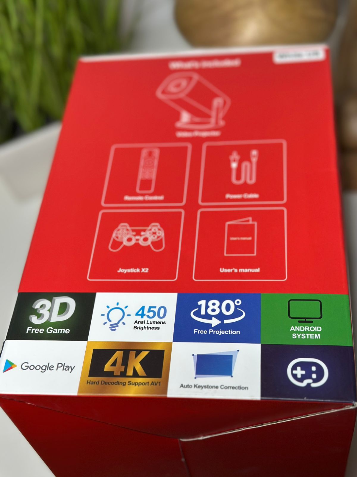 Proyector P30 Max + Juegos