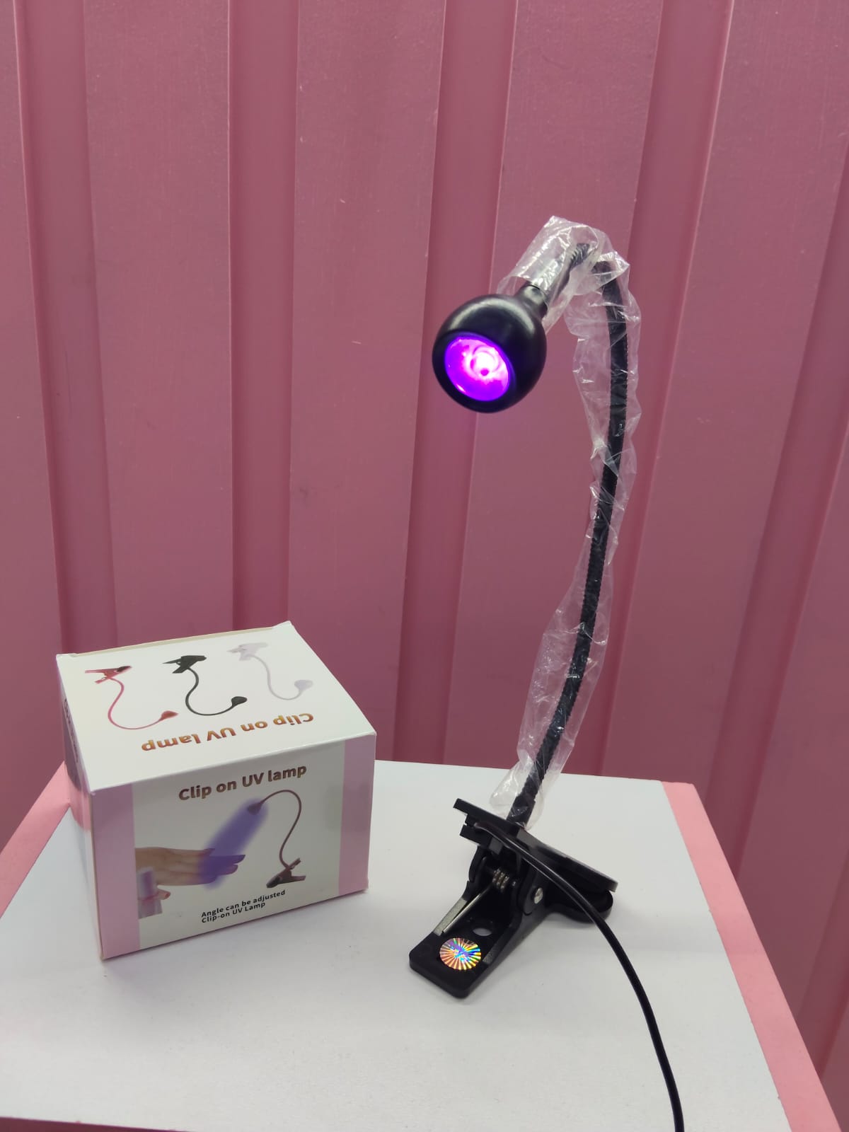 Mini Lámpara de Gancho  LED/UV para Uñas 3W