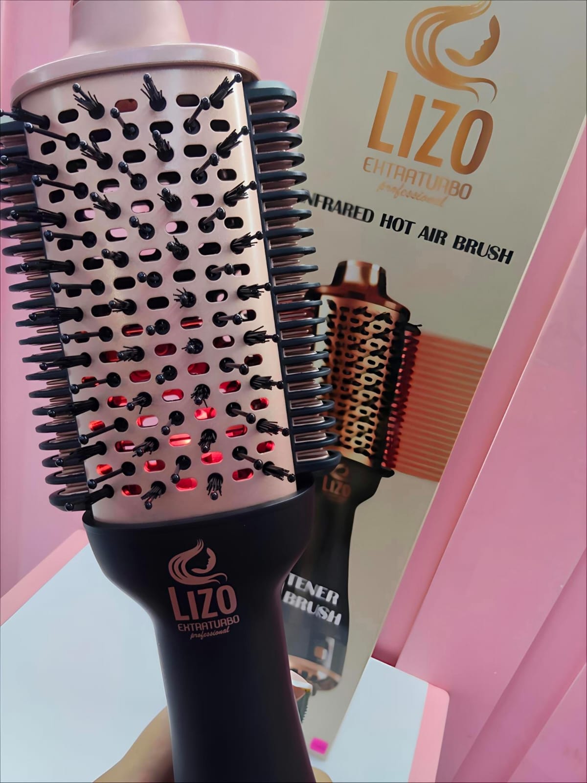 Cepillo Secador 3 en 1 Profesional Lizo Extraturbo con Infrarrojo – 3000 W