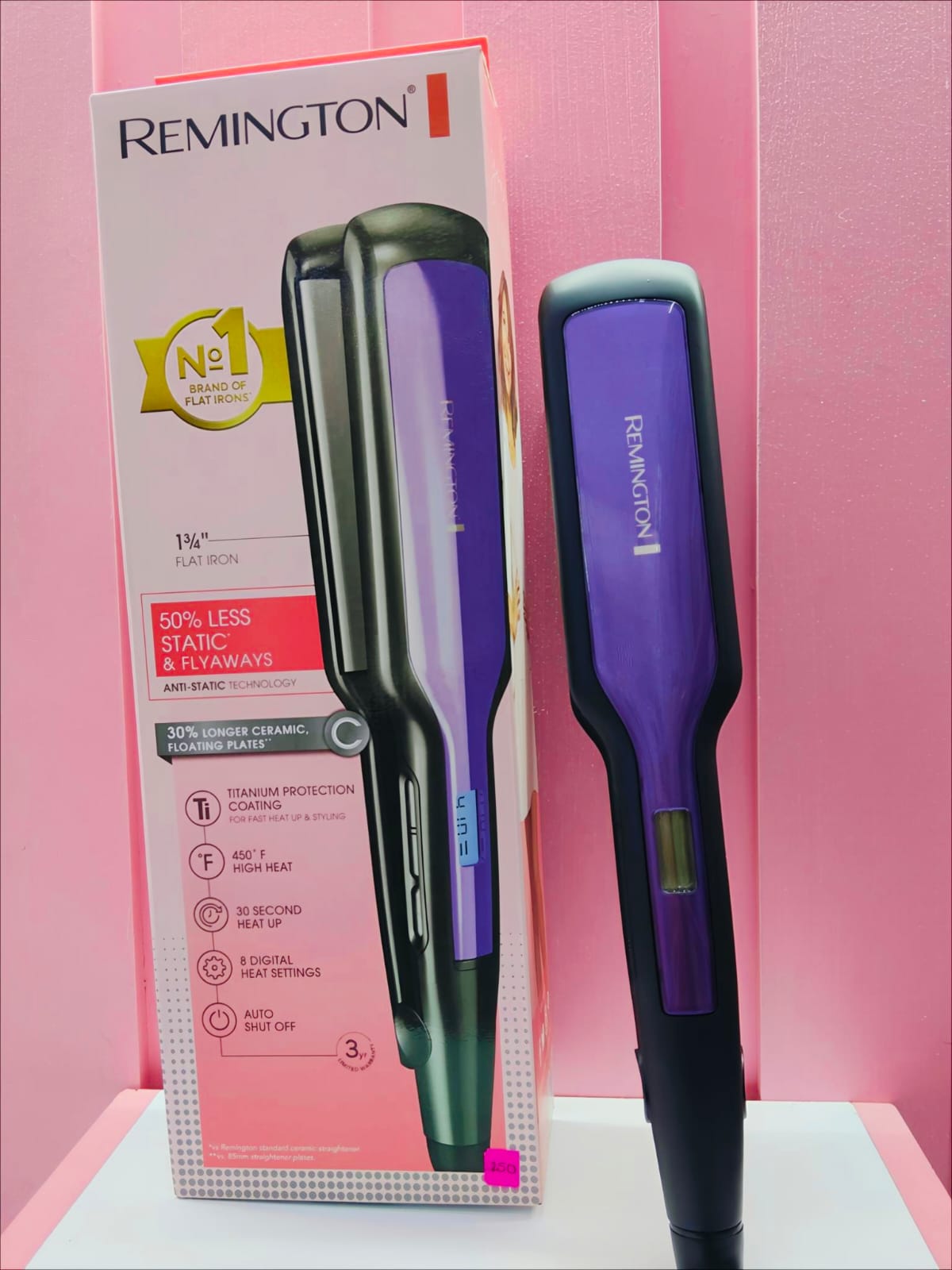 Plancha Alisadora Remington Cerámica Antiestática S5520 ORIGINAL