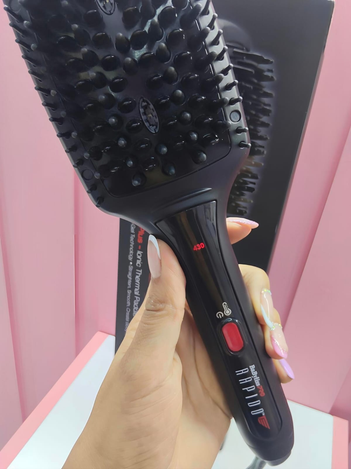 Cepillo Alisador Rápido Babyliss Pro Rapido
