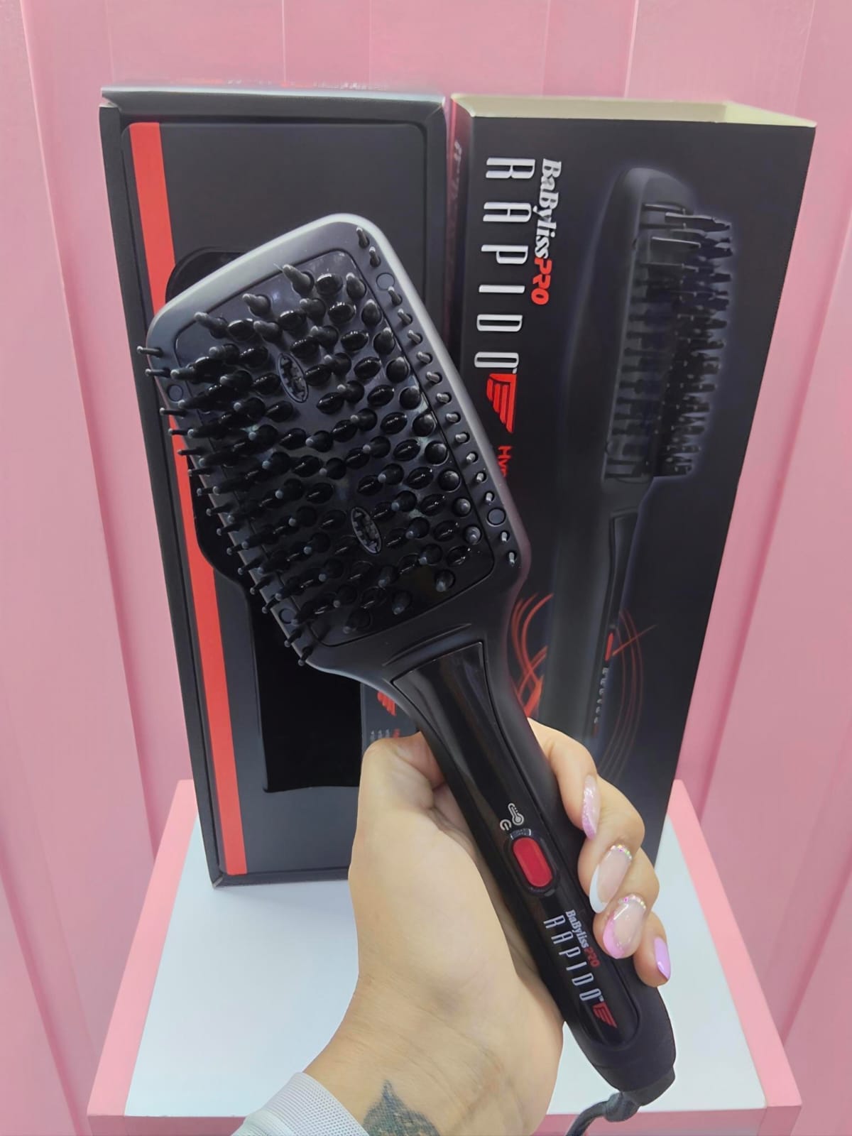 Cepillo Alisador Rápido Babyliss Pro Rapido