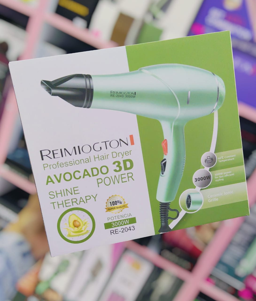 Secador Aguacate Remiogton RE:2043