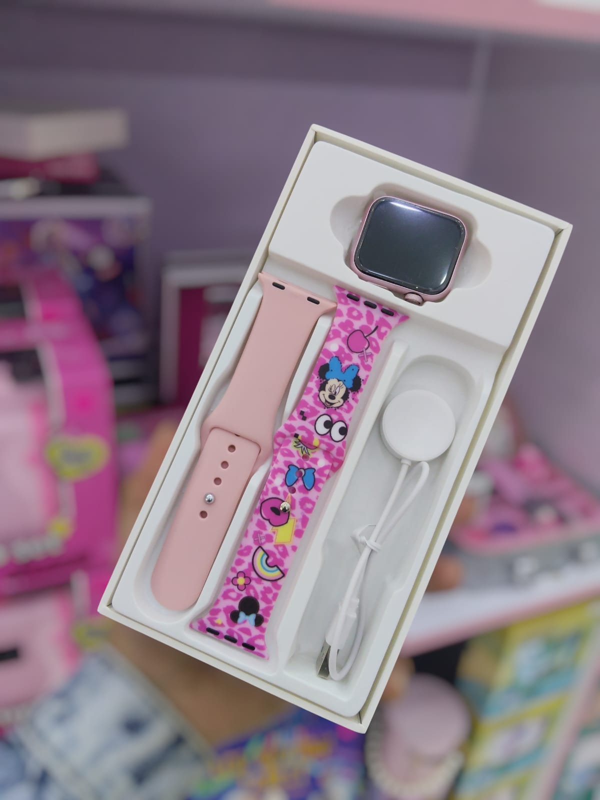 Reloj Inteligente para Niños con Llamadas, Notificaciones, GPS y Diseños Infantiles – Incluye 2 Correas Intercambiables 💙🧒⌚