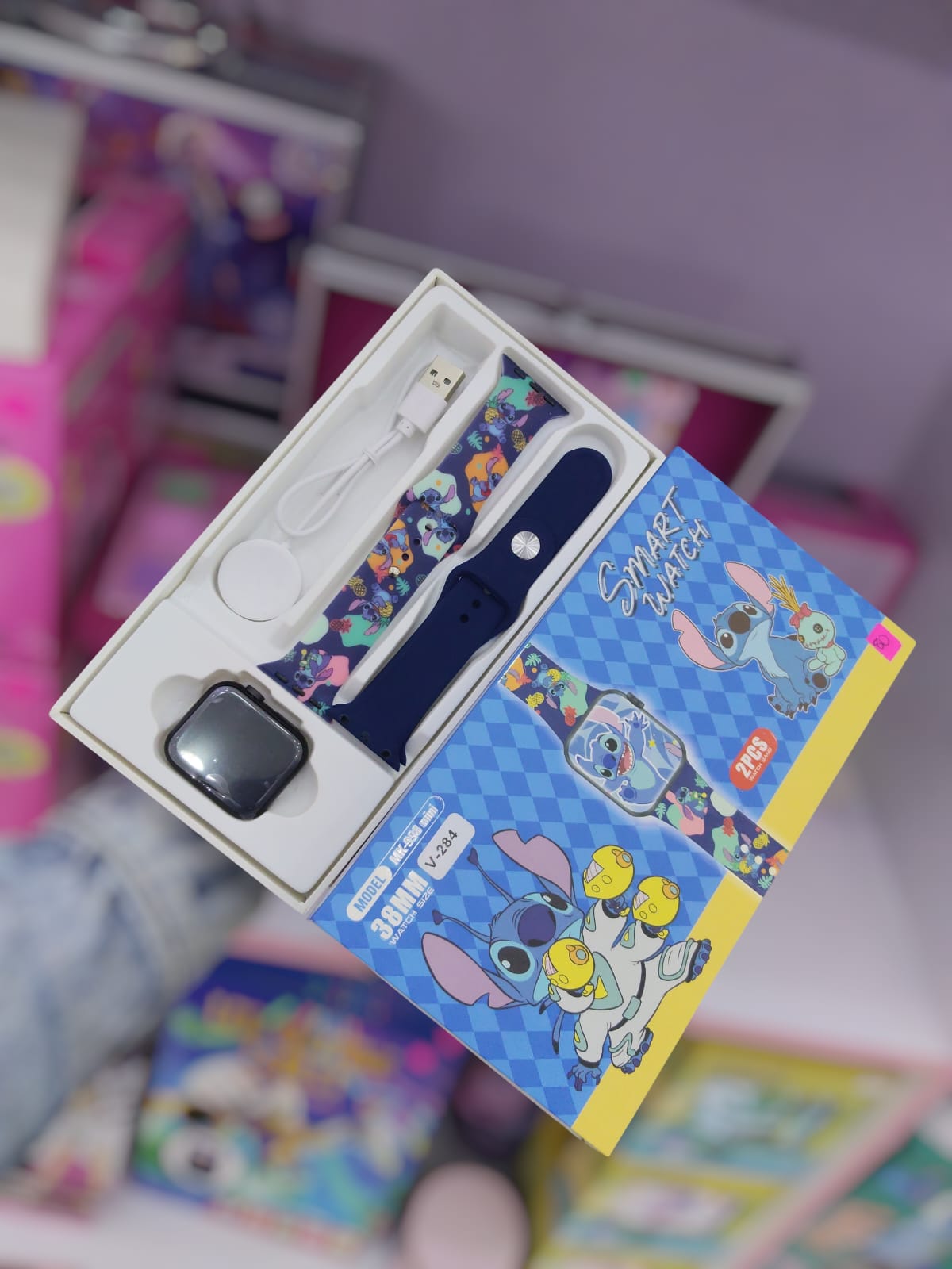Reloj Inteligente para Niños con Llamadas, Notificaciones, GPS y Diseños Infantiles – Incluye 2 Correas Intercambiables 💙🧒⌚