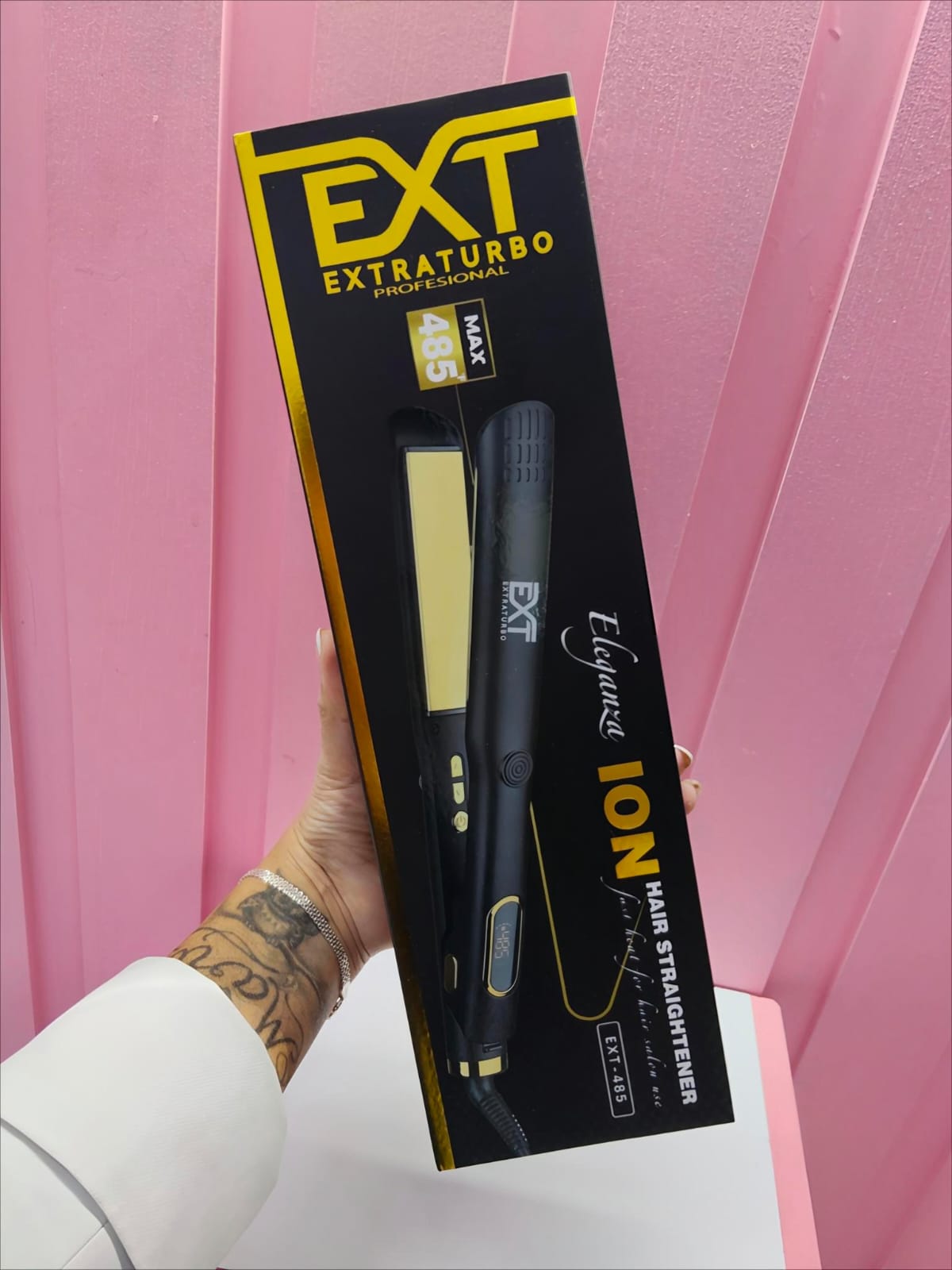 Plancha Profesional EXT ExtraTurbo Tecnolofia Ionica