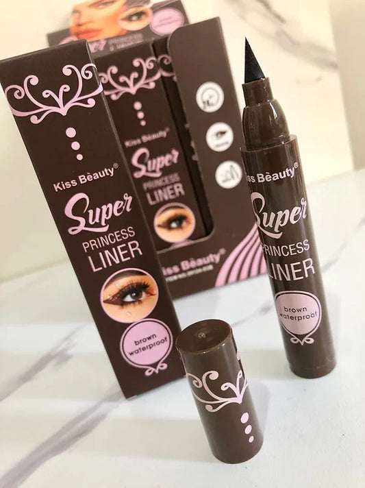 Delineador de Ojos Super Princess Liner Café Kiss Beauty