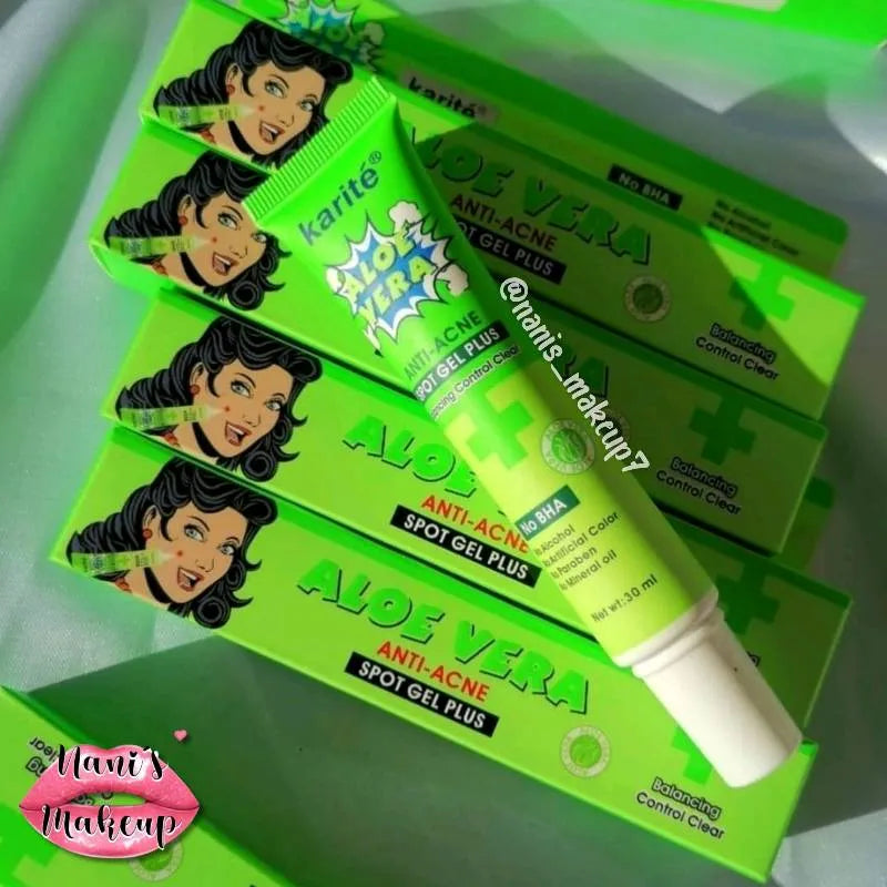 Crema Gel Antiacné Aloe Vera Karité