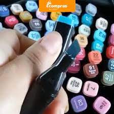 Kit de 120 Marcadores Doble Punta