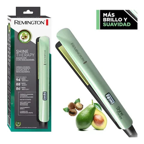 Plancha Alisadora Remington Aguacate y Macadamia ORIGINAL