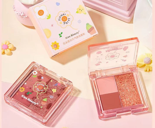 Paleta de sombras de ojos Kiss Beauty