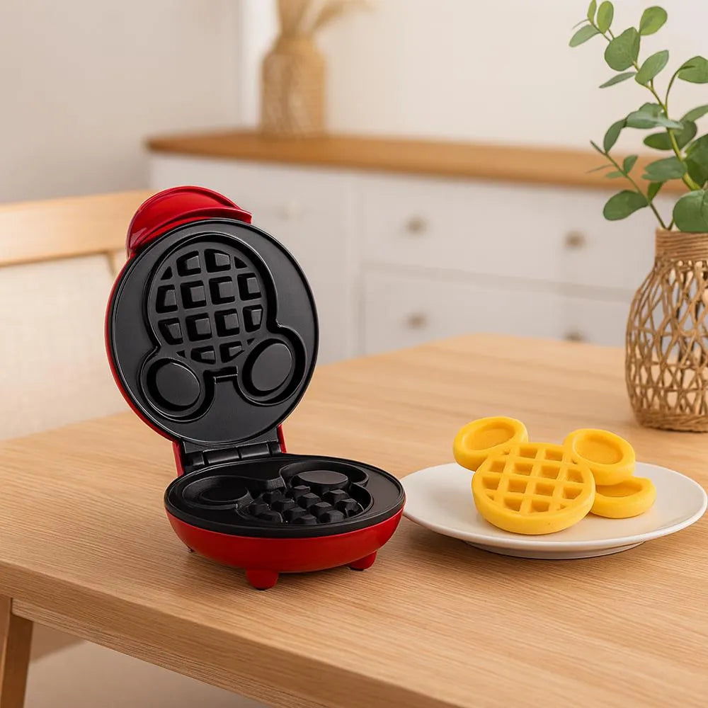 Mini Wafles Antiadherente Figura Mickey Mouse