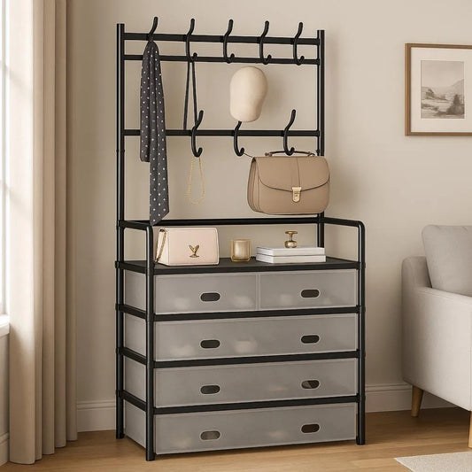 Zapatero Perchero 4 Niveles de Lujo